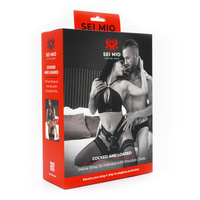 Strap-on dla zaawansowanych i 16,5cm dildo SEI MIO, soft BDSM, bondage