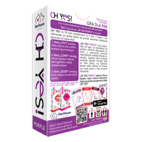 Karciana gra erotyczna dla par OH YES! PURPULE seks randka prezent