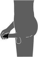 Masturbator z wyświetlaczem LED, do żołędzi, główki penisa, z pieszczącymi gwiazdkami, ładowanie USB, wodoodporny IPX7