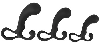 Zestaw 3 korków analnych  masażerów prostaty