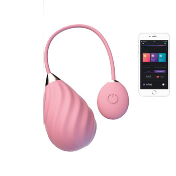 Malutkie i dyskretne wibrujące jajeczko z aplikacją