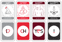 Karciana gra erotyczna dla par OH YES! RED seks randka prezent