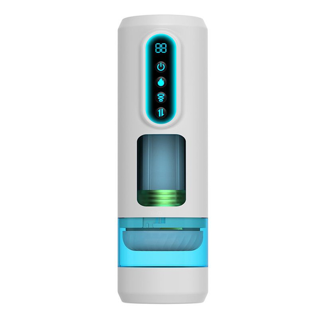 Masturbator premium, 9 trybów wibracji, posuwistości, ssania. Funkcja ogrzewania, długość 28 cm.