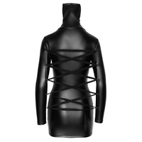 Elastyczna sukienka z długim rękawem, bondage, soft BDSM