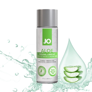Żel intensywnie nawilżający i pielęgnujący z aloesem i hialuronem, hypoalergiczny, do seksu i ochrony, 60 ml