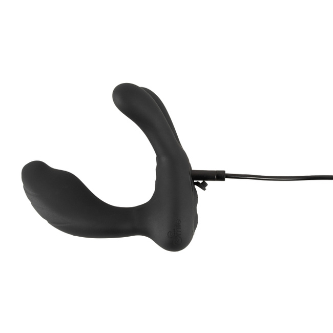 Wibrujący stymulator o podwójnej funkcji DLA NIEJ wibrator punktu G i DLA NIEGO masażer prostaty 
