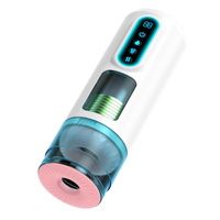 Masturbator premium, 9 trybów wibracji, posuwistości, ssania. Funkcja ogrzewania, długość 28 cm.