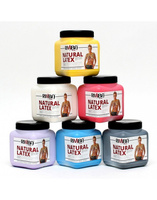 Lateksowa farba do ciała, czarna 500 ml, odporna na wilgoć, bezpieczna dla skóry, bez AZO