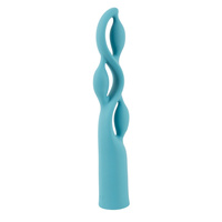 Rozkosz Fiony – bajeczny elastyczny wibrator z trzema pętlami, 3 silniki, 25 cm I wkładane 18,3 cm, silikon, IPX7