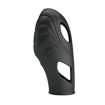 Nakładka na palec z wibrującym silniczkiem, stymulator łechtaczki, długość 7,8cm, średnica 3cm, wodoodporna