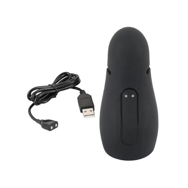 Masturbator funkcją podgrzewania i 7 trybami wibracji