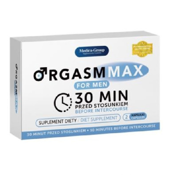 Orgasm Max for Men 2 kapsułki, suplement na potencję