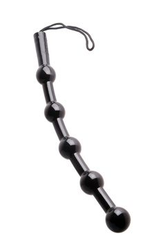Łańcuch kulek analnych o gładkiej i błyszczącej powierzchni 43 cm