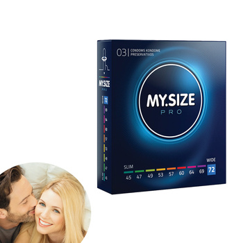 Prezerwatywy Kondomy My.Size Pro rozmiar 72 3 szt