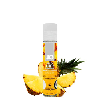 Profesjonalny lubrykant na bazie wody o smaku ananasowym System JO H2O - Juicy Pineapple 30 ml