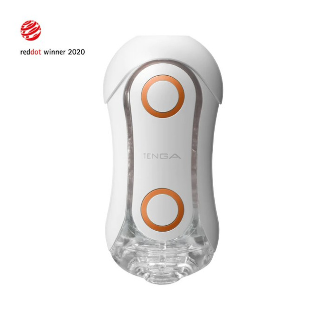WYCOFANE ZE SPRZEDAŻY Masturbator Orange Crash TENGA Flip