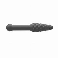 Silikonowe kropkowane dildo 23,5 cm