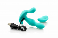 Wodoodporny, wibrujący masażer prostaty na pilota