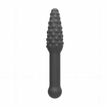 Silikonowe kropkowane dildo 23,5 cm