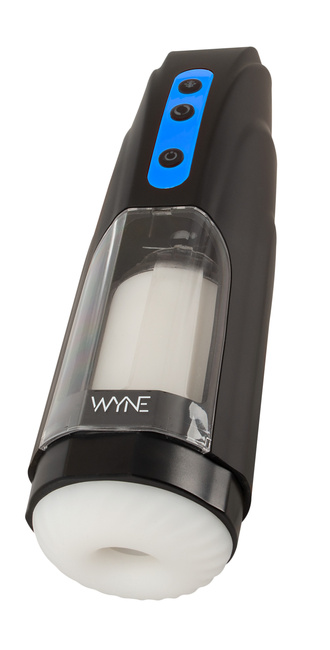 Masturbator dwusilnikowy z super silnymi funkcjami ssania i wibracjami WYNE 7