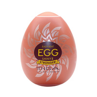 Na jeszcze lepszy dzień - masturbator jajko Tenga EGG Shiny II o wewnętrznej powierzchni w kształcie słońca i jego promieni, seria Hard Boiled (STRONGER)