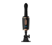 Kochanek mechaniczny – kompaktowa maszyna do seksu z wibracjami i posuwaniem funkcją grzania Dildo 11,3 cm