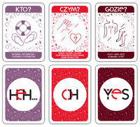 Karciana gra erotyczna dla par OH YES! PURPULE seks randka prezent