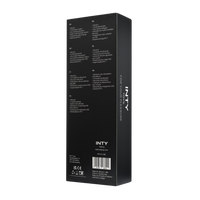 Wibrator do stymulacji punktu G, mocny, giętki, czarny, wodoodporny IPX7, 20 cm, silikon