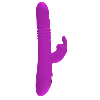 Uroczy, posuwisto – zwrotny wibrator z króliczkiem