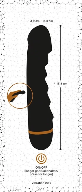 Czarny wibrator na czarną noc