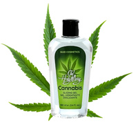 Żel na bazie wody z Cannabis CBD, doskonały poślizg, intensywny seks, seks waginalny i seks analny, bez cukru, bez glutenu, 100% wegański, 100 ml