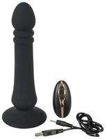 Dildo analne porywisto-zawrotne na pilota