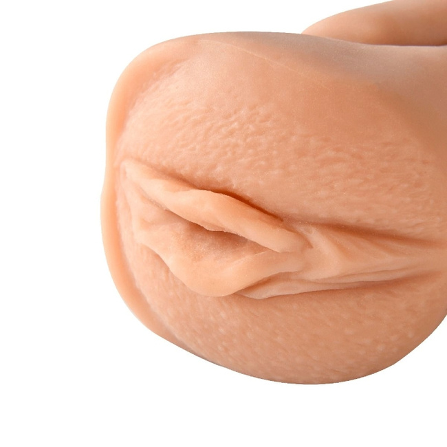 Cipka i usta urzędniczki Nicoli, dwustronny masturbator anatomiczny
