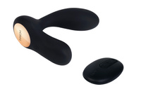 Masażer prostaty z wibracjami, na pilota, bardzo elastyczny, 9,5 cm, inteligentny tryb wibracji