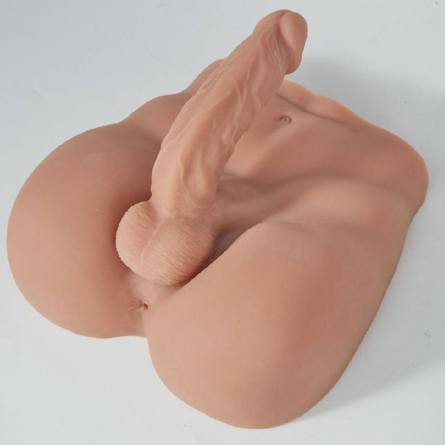 Męska sex lalka duże dildo - realistyczny korpus 