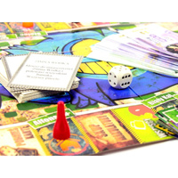 Zabawna gra towarzyska alkoholowa żulobiznes w zestawie kieliszki