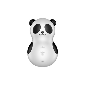 Słodka Panda - nowoczesny, bezdotykowy, soniczny masażer łechtaczki typu pingwinek. 12 trybów, IPX7