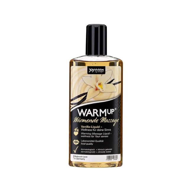 Rozgrzewający olejek do masażu WARMup wanilia 150 ml
