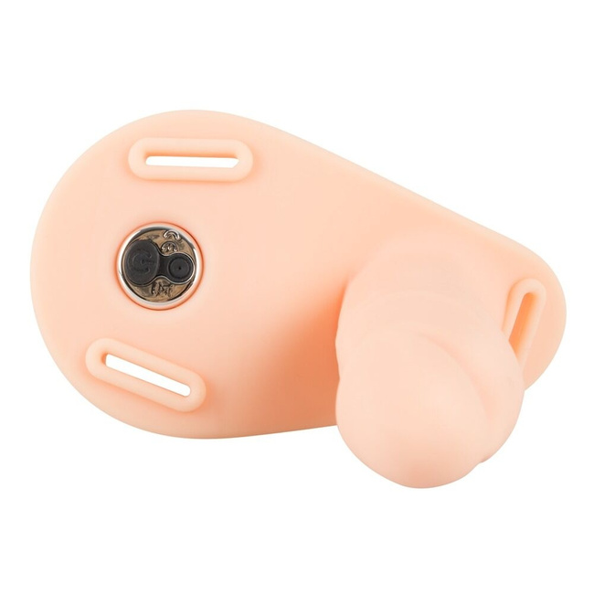 Wibrujący podwójny strap-on