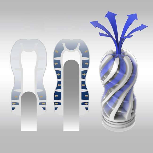 Powietrzny masturbator premium - TENGA Air Flow Cup