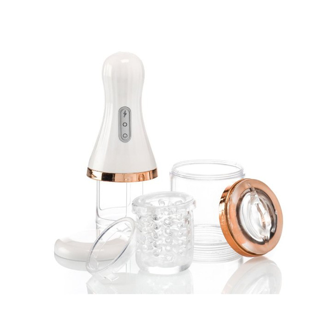 Masturbator rotacyjny z seksownym damskim głosem