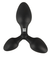 3w1 zestaw – 3 połączone korki analne Ø2,9 cm, Ø 3,4 cm i Ø 3,9 cm, bardzo elastyczne, silikon