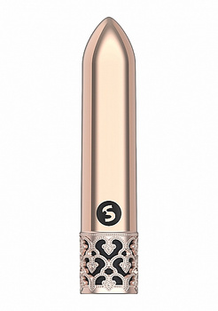 Berło królowej nr 4  Różowe złoto wibrator typu bulet