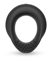 Wibrujący pierścień ring erekcyjny stymulacją jąder, 2 generatory wibracji, silikon, wodoodporny IPX7, Ø 4 cm (rozciągliwe)