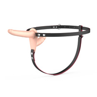 Wibrujący podwójny strap-on
