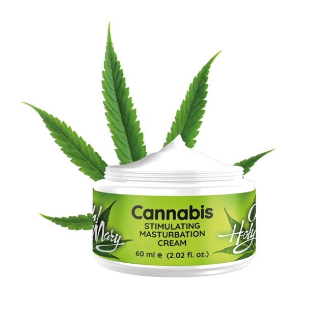 Krem do masturbacji z Cannabis CBD, dla kobiet, dla mężczyzn, doskonały poślizg, intensywna przyjemność, bez cukru, bez glutenu, 100% wegański, 60 ml