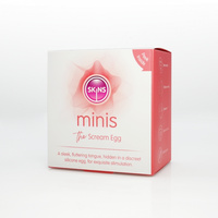 Wibrujące jajeczko do pieszczot łechtaczki, sutków i miejsc erogennych, silikonowe, 10 trybów pracy, różowe