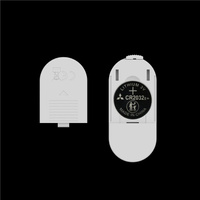 Nakładka, pierścień erekcyjny na penisa z rękawem moszny Ridge Knights Ring with Scrot Sleeve niebieski