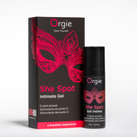 Żel intymny „She Spot” do stymulacji punktu G efekt wibracji i rozgrzewania