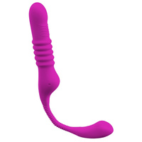 Purpurowe szaleństwo - trójfunkcyjny dostarczyciel rozkoszy z wibracjami